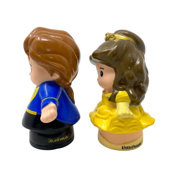 Fisher Price‎ Little People Disney Beauty and the Beast Belle & Prince Adam - Picture 2 of 4